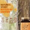Earthen Story Zertifizierter Bio-Wildhonig 500 g | NMR-getestet & im Labor auf über 290 Pestizide getestet | Zertifiziert Bio (NPOP)