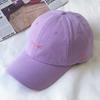 Unisex Baseball Cap Embroideried Letter Hat Purple Pink Women Baseball Cap Adjustable Summer Hat Hip Hop Cap Street Baseball Hat