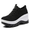 Women's Low-Top Slip-On Casual Platform Striped Sneakers