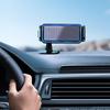 Elektrický držák telefonu do auta Automatické upínací uchycení Solárně napájený klip s tichým motorem Kompatibilní s palubní deskou a výdechem vzduchu Čelní sklo