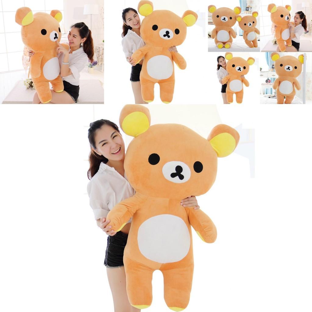 Adorable Rilakkuma Bear Plush Doll Toy Pillow For Kids And Gift Giving