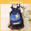 Trendy Lightweight Kid's Backpack For School With Cartoon Cat Design And Comfortable Straps