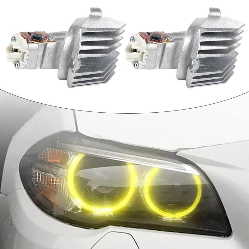 LED Headlights DRL Daytime Running Light Module For 2014-2016 BMW 528i 535d 535i 550i 2.0L 5 Series F11 F18 LCI 18592200 7343876