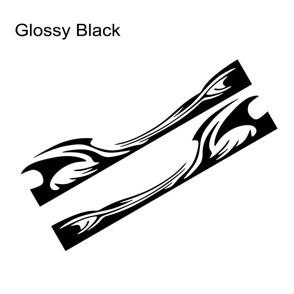 2PCS Wave Graphic Car Body Side Stickers Racing Sports Stripes Vinyl Decals Waterproof Car DIY Decoration Stickers Accessories
