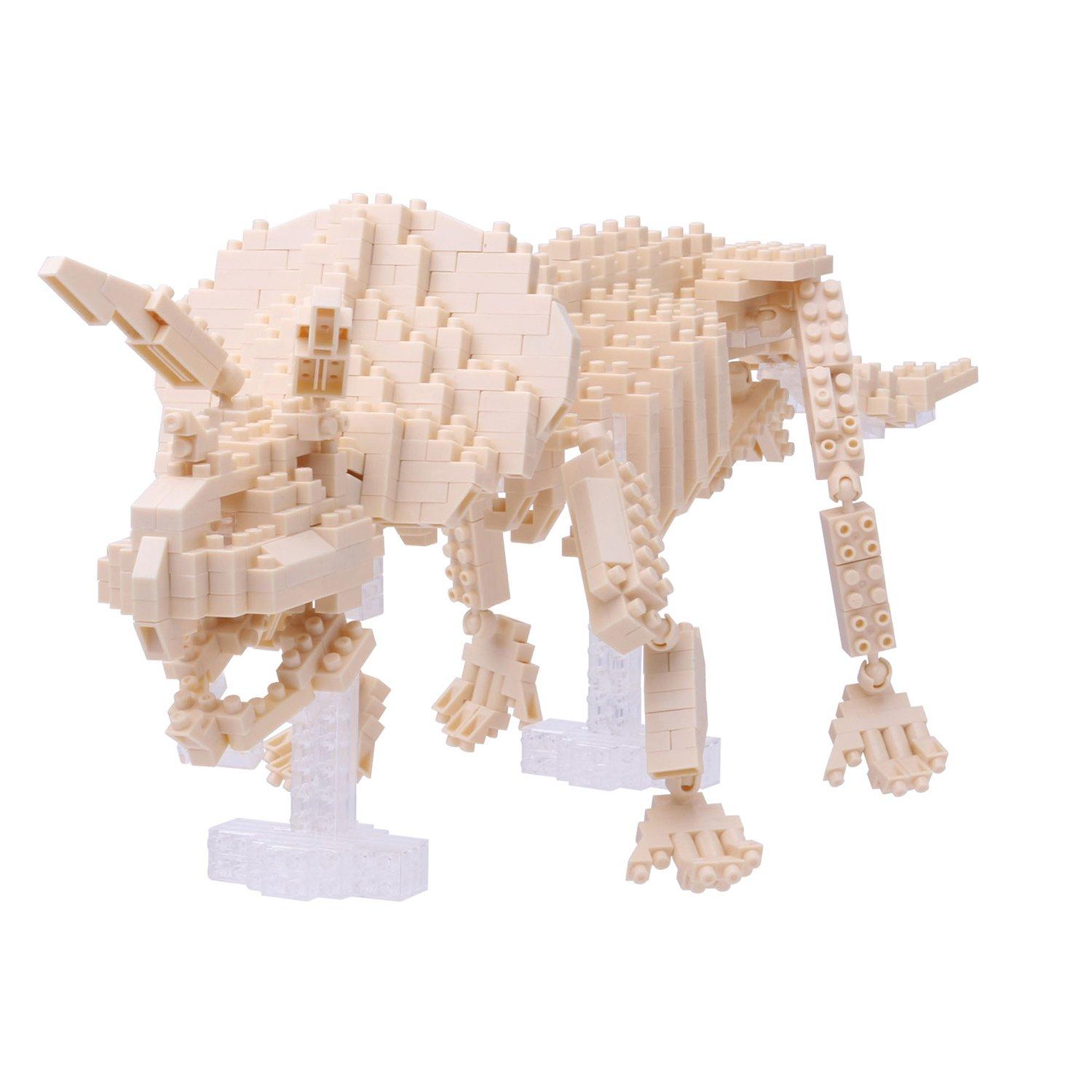 

Kawada Nanoblock Triceratops Skeleton Model NBM-017