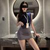 Uniforme da Segretaria Seducente Dimagrante: Lussurioso Set di Lingerie OL con Gonna Bodycon