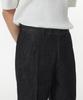 MUSINSA STANDARD Straight Denim Slacks [Raw Black]