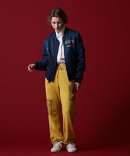 Avirex L-NYLON COMBI PANTS, Damen, Größe S, 423, Senf, 783-3210605