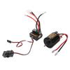 RC Brushed Motor ESC Kit External Carbon Brush Waterproof 540 Brush Motor 320A ESC with for Tamiya