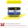 Kevin Durant Autographed Douyin Warriors Silicone Wristband Gift Bracelet with 'God Hand' KD Ring - Collector's Edition