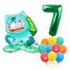 Standing Pokémon Pikachu Squirtle Child Elf Birthday Aluminum Film Printing Latex Balloon Gift