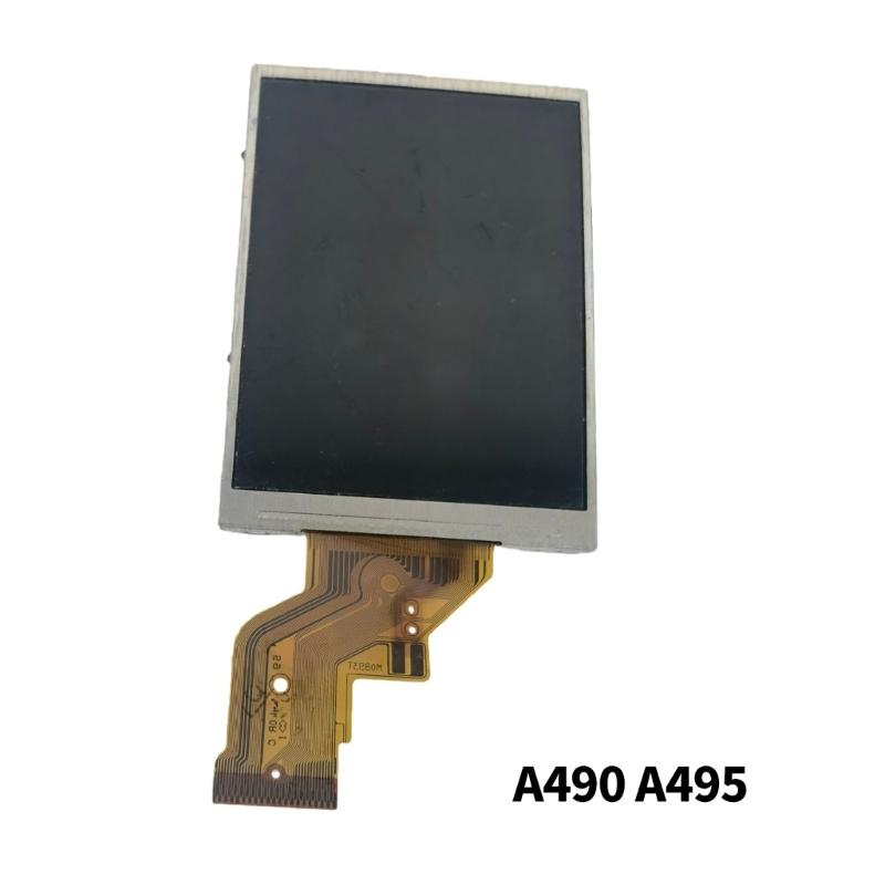 Plastic LCD Screen Replacement for A490 A495 Camera Displays Superior Impact Resistance for Outdoor Use and Travel