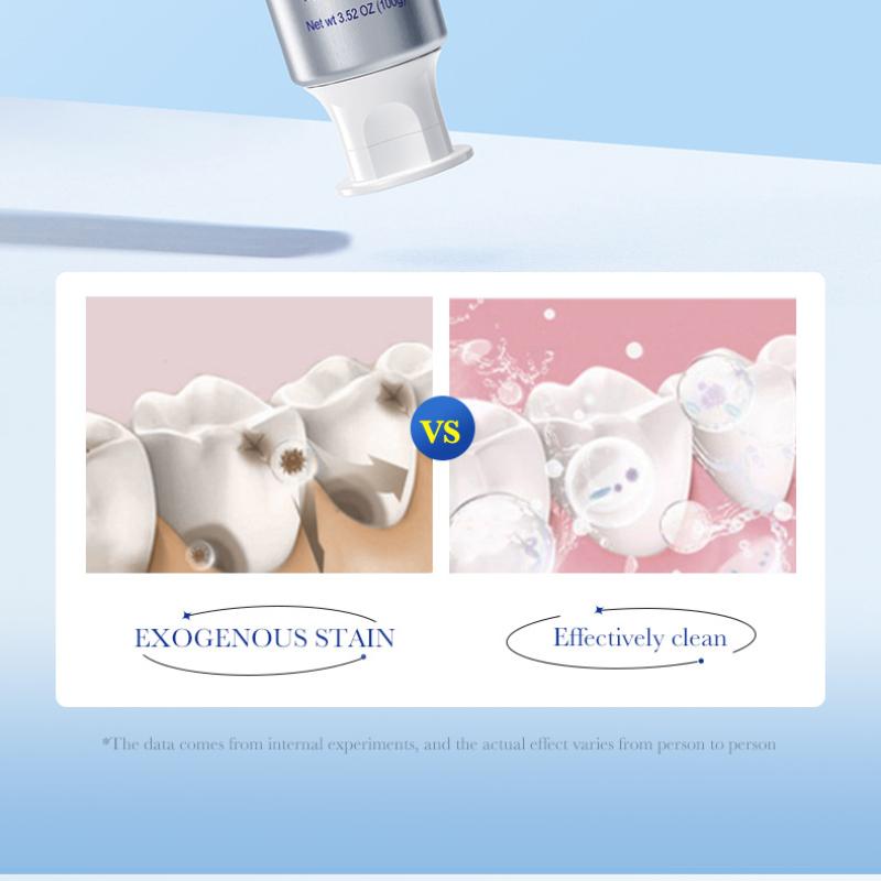 Flecken entfernen Zahnpasta 100g SADOER Tiefenreinigung Kaffeeflecken Teeflecken Zahnschutz