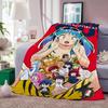 Cartoon Urusei Yatsura Blanket Soft and Skin Friendly For Couch Bed Napping Bedspread All Seasons Comforter