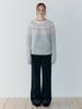 ETMON Corduroy Flare Pants, Navy