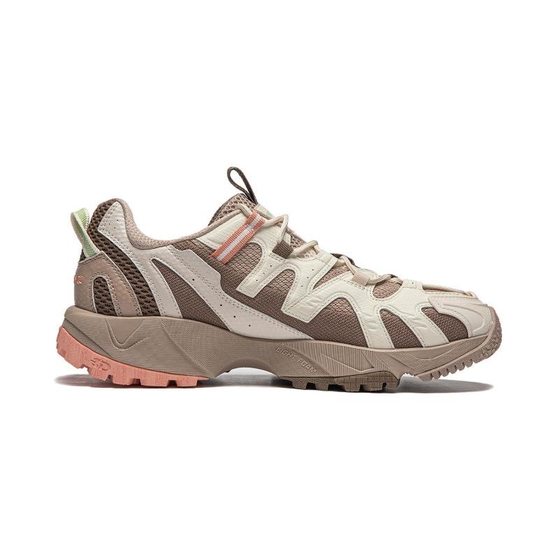 Li-Ning Outdoor CF Shuxingye Men's Low Top Casual Shoes Grey Brown AGLU073-5