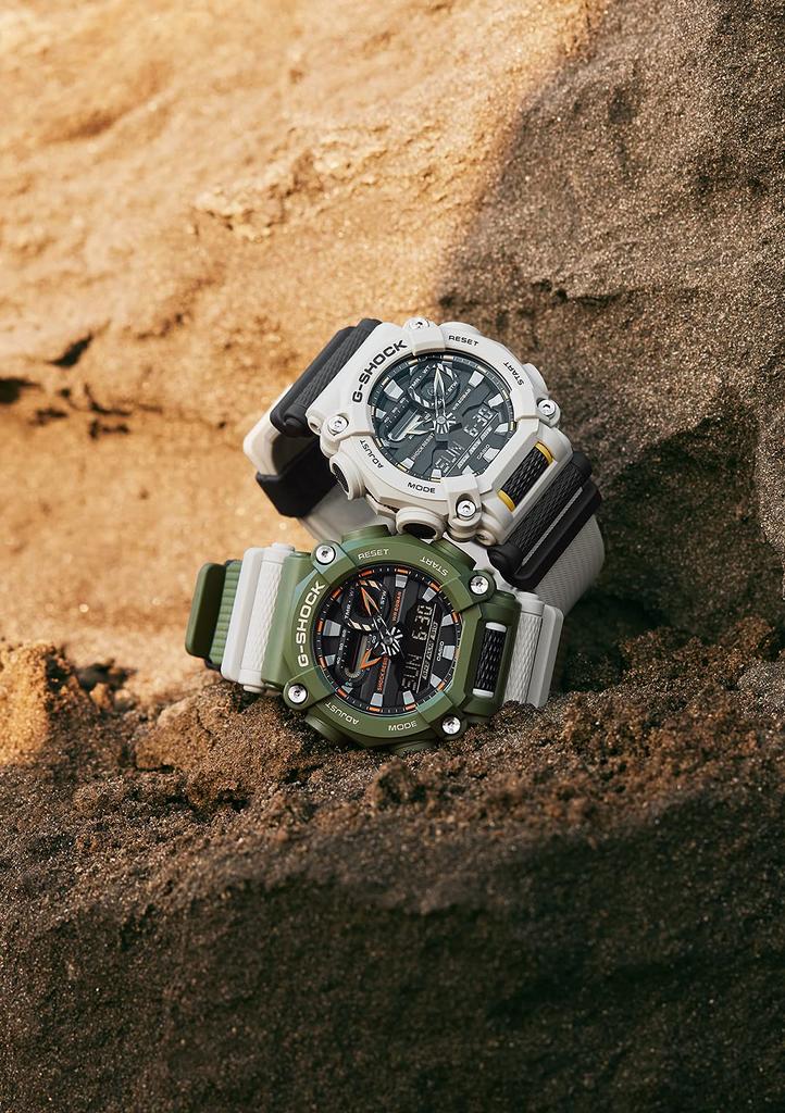 Beige [Casio] G-Shock GA-900HC-3AJF Men's Watch,