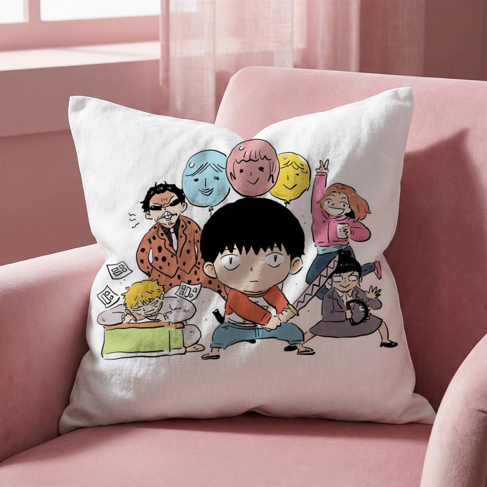 K-Kotaro Lives Alone Cushion Cover Multi-Scene Pillow Cover for Home & Car - Reversible, Soft & Durable for Daily Use