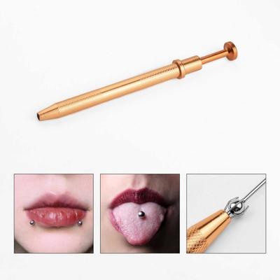 Catcher per afferrare piercing per tatuaggi in acciaio inossidabile con perline sicure di alta precisione per uso professionale