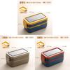 Lunch Box With Microwave Safe Plastic For Office And School Use