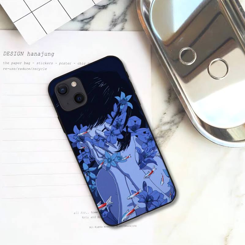 

Идеальный синий чехол для iPhone 11 12 Mini 13 14 Pro XS Max X 8 7 6s Plus 5 SE XR Shell iPhone13mini