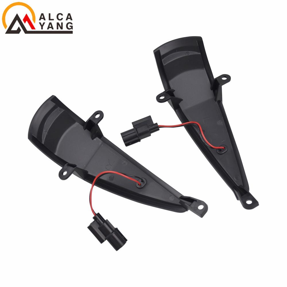 2X Dynamic Blinker LED Turn Signal Light Indicator Side Mirror Lamp for Honda Civic 8th MK8 Hatchback 3D 5D 2006 2012 FN2 FN FK