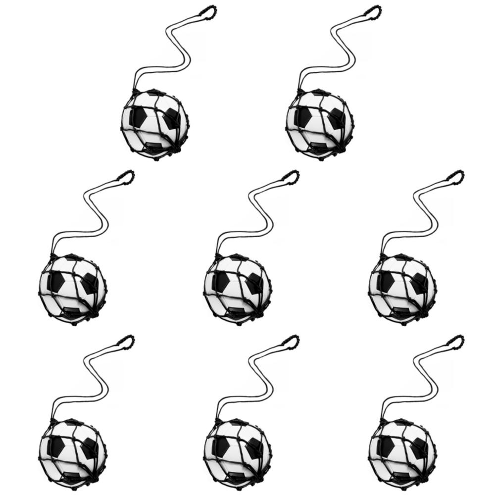 Football Kick Trainer Soccer Ball Net Kicker Fits Ball Size 3 4 5 Football Kick Throw Solo Practice Training Aid