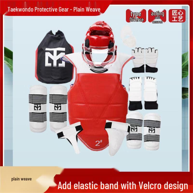 Long Zhan Taekwondo Protective Gear Set