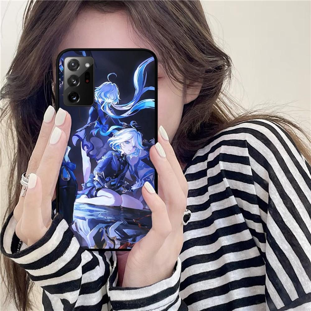 Genshin Impact Furina Phone Case For Samsung Note 8 9 10 20 Pro Plus Lite M 10 11 20 30 21 31 51 A 21 22 42 02 03