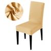 Elastic Solid Color Chair Cover Home Spandex Stretch Slipcovers Chair Seat Covers For Kitchen Dining Room Wedding Banquet Home