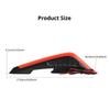 2Pcs Fixed Wind Wings With LED Light Adhesive Decoration Sticker Motorcycle Front Side Spoiler Winglets Aerodynamic Wing Set