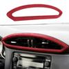 Central Console Air Outlet Frame Trim AC Vent Suede Cover Decor Fit for Subaru BRZ 2013‑2020Bright Red