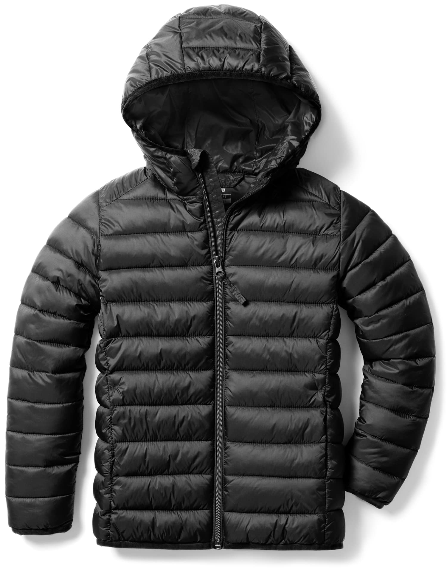 

Tesla Lightweight Puffer Jacket for Boys and Packable Ultralight for and Outdoor Includes Storage Junior Size [Waterproof, Cold-Resistant, Windproof]