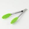 Pearl Metal Easy Cooking Silicone Tongs, 18cm, C-3655, Green