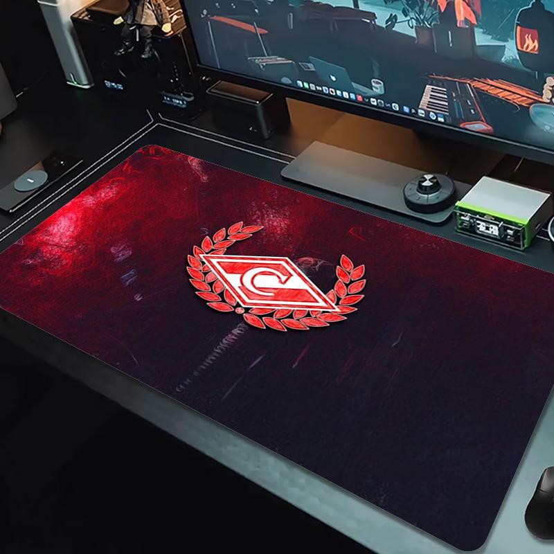 FC Spartak Moscow Color Mouse Pad Large Gaming Table Cushion Non-slip Laptop Tablet Big Mousepad XXL Mat Mini PC Playmat With Lock edge