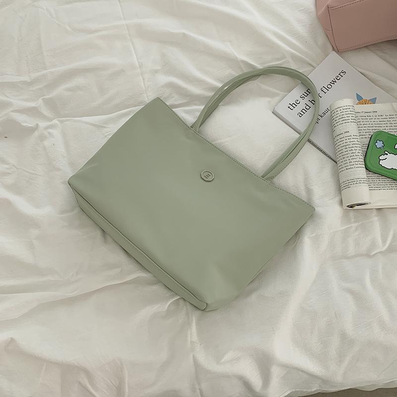 Nylon Canvas Bag Female Summernewest Fashion College Style Tote Bag All-Match Ins Large-Capacity Underarm Bag