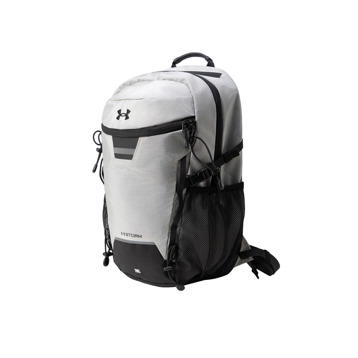 Рюкзак Under Armour из полиамида, унисекс, серебристо-белый, 14339105-064