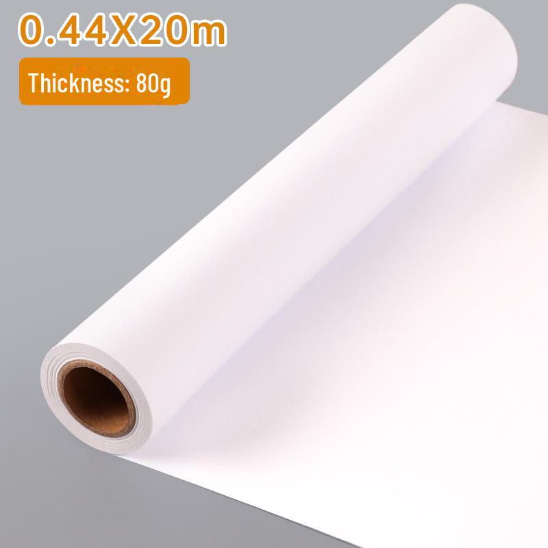 Extra Long Children's Drawing Paper Roll - Large White Canvas for Painting