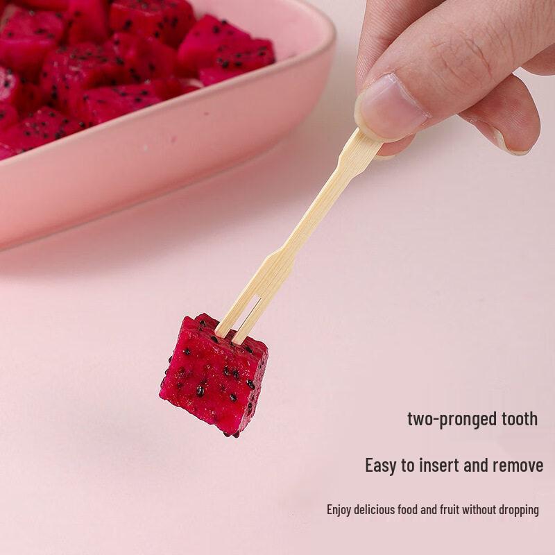 ZISIZ Disposable Fruit Fork Set