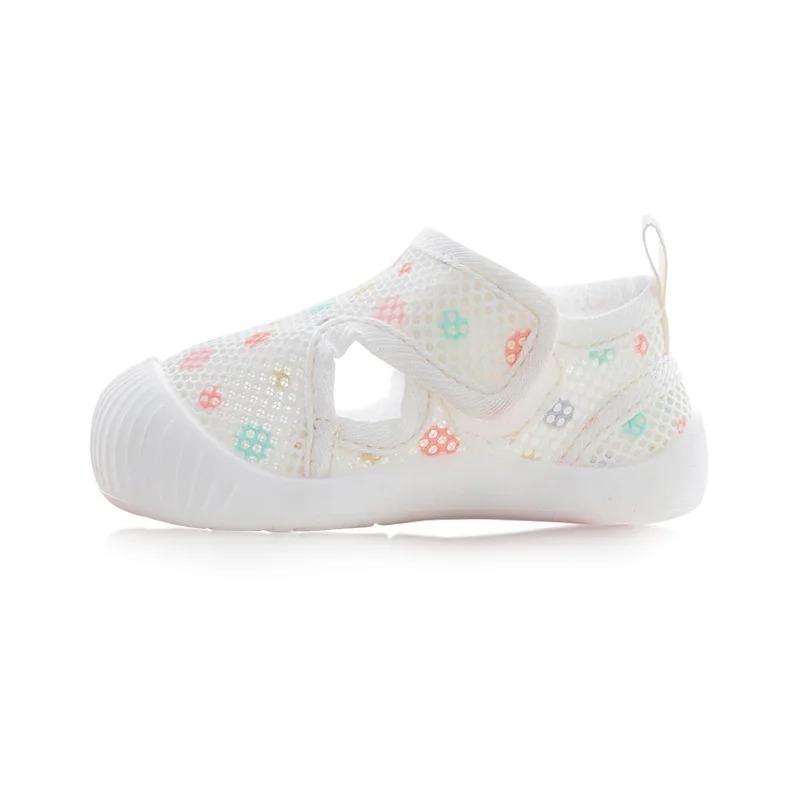 Koreanische 0-1-2 Jahre Alte Babys Neue Kinder Netzschuhe Kleinkindschuhe Jungen Mädchen Hohl Atmungsaktive Netzsandale Babykleidung