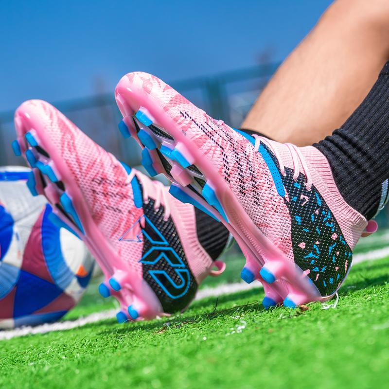 Professionelle Herren Fußballschuhe Stollen Bequeme Fußballschuhe Sportbekleidung Sneaker Sport Junge Widerstandsfähige Outdoor Fußballschuhe