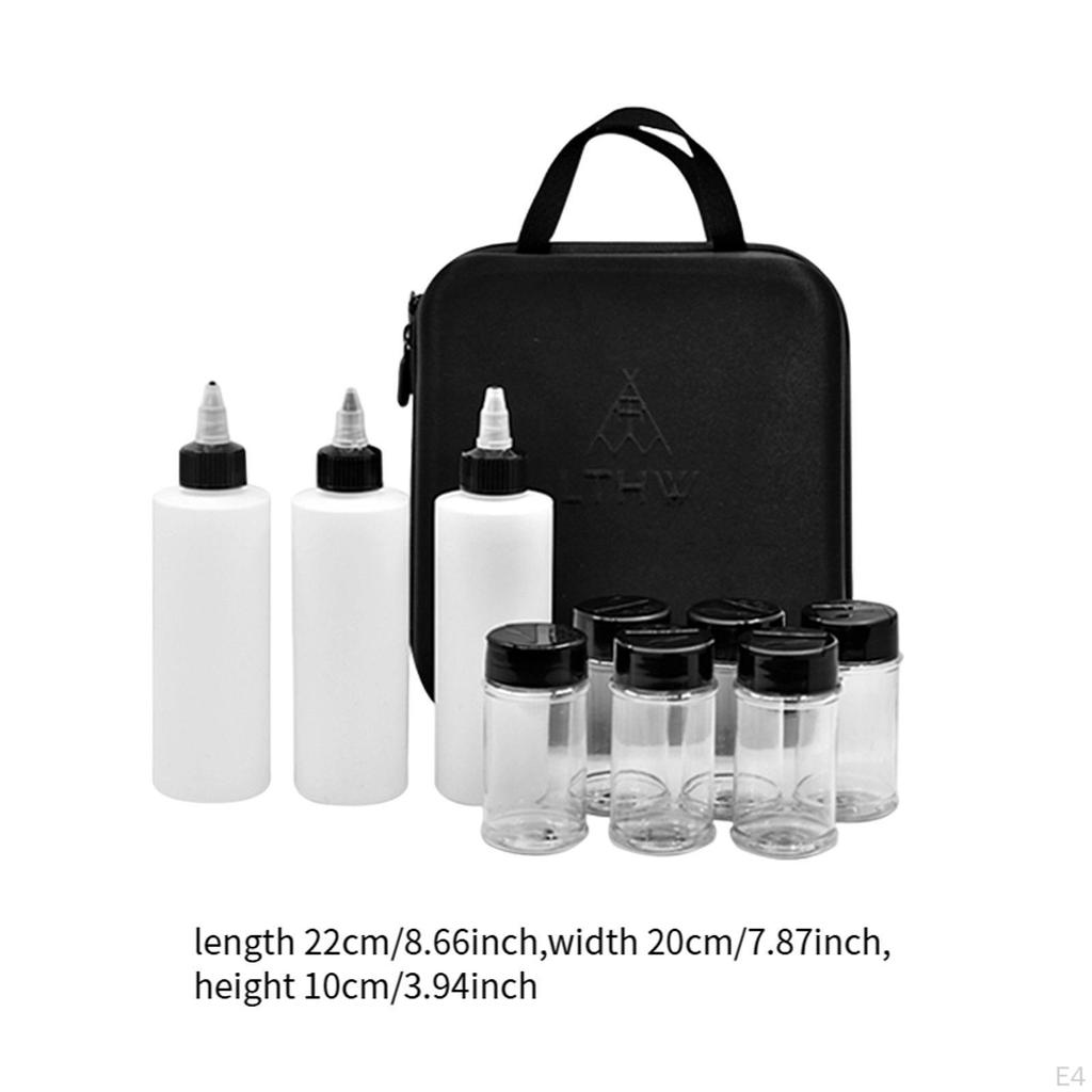 Kempingowa Przenośna Butelka na Przyprawy Torba do Przechowywania Przypraw Butelki Dozujące Olej dla
