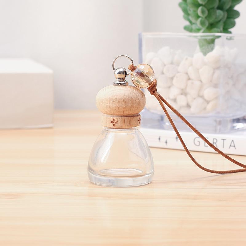 1 Stück 8 ml Erlenmeyerkolben Leere Flasche Autoanhänger Auto ätherisches Öl Diffusor Duft Lufterfrischer Duft Parfümflasche Ornament