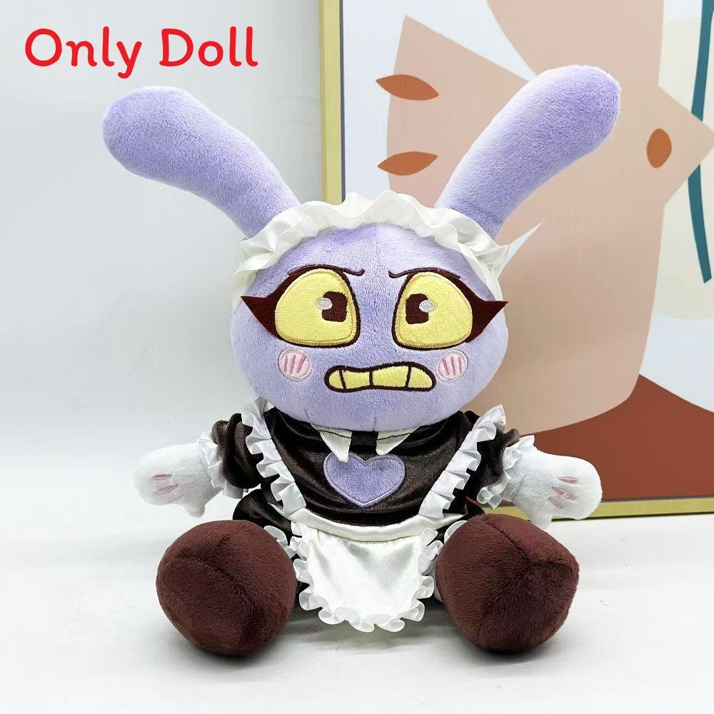 

Pomni Jax Circus Plush Toy With Short Pile Cotton For Kids And Collectors чёрный