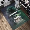 Personalized Name Yoda's Legacy Living Room Non-Slip Area Rug Soft Carpet for Bedroom Kids Playroom Sofa Office Home Decor Doormat