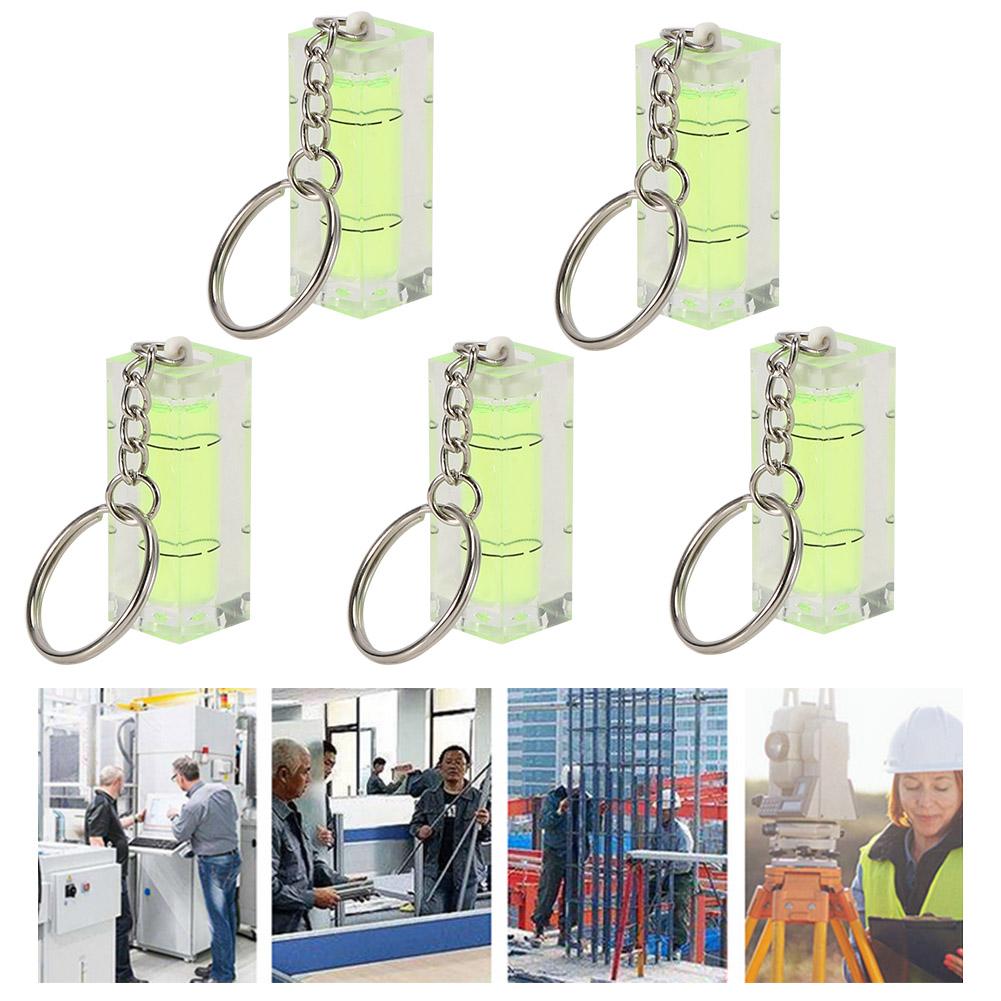 Spirit Level Plastic Tube Liquid Level Indicator Black Hanging Level Measuring Instrument