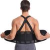 Shoulder Straps Work Brace Breathable Material Elastic Brace Lumbar Support Belt  Fitness Training