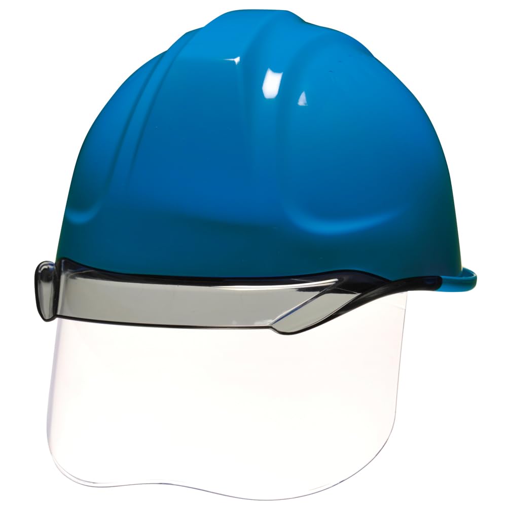

Шлем с щитком Work Aero Heat Heat Sky [DIC Plastics], использование, сетка, барьер, SYA-CS-SFE4M-M2, экранирование, синий/дымчатый
