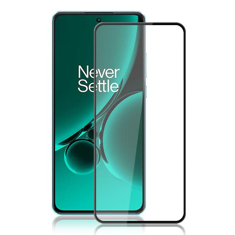 AMORUS Für OnePlus Nord 3 5G/Ace 3 5G/Ace 2V/Ace 3V 5G Displayschutzfolie aus gehärtetem Glas Siebdruck