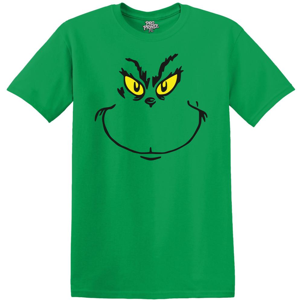 

Christmas T-Shirt Grinch Face 4XL